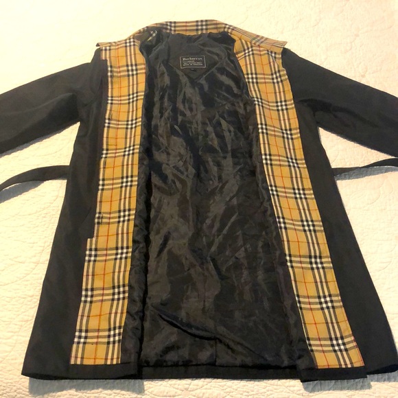 NWOT Burberry Black Trench coat